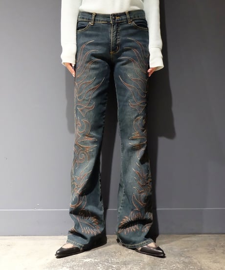 Vintage   Denim Frea Pants