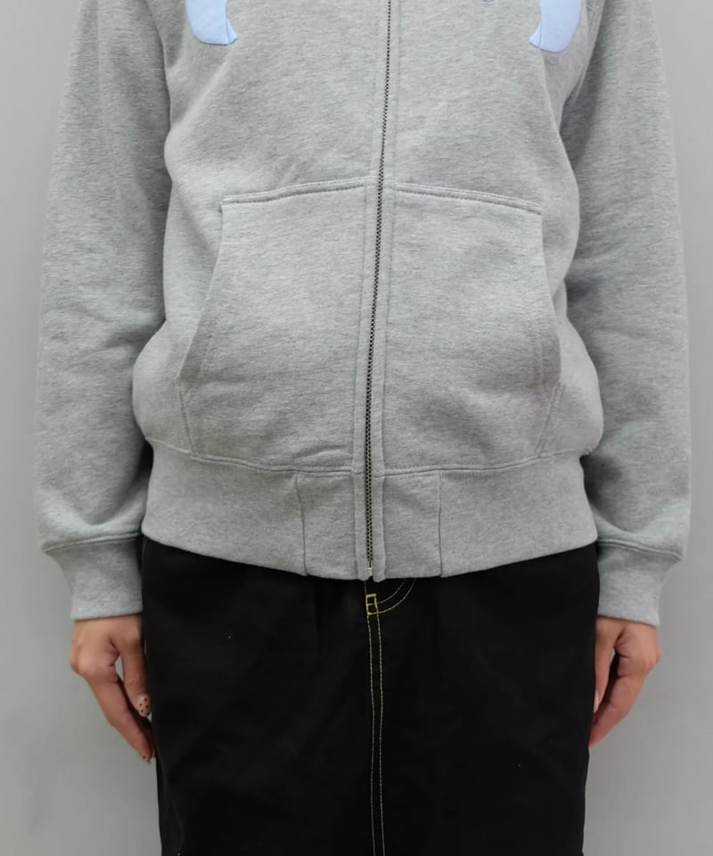 Labyrins Dont Cry Horse Zip Hoodie Gray | Shury Labyrins Dont Cry Horse Zip Hoodie Gray | Shury