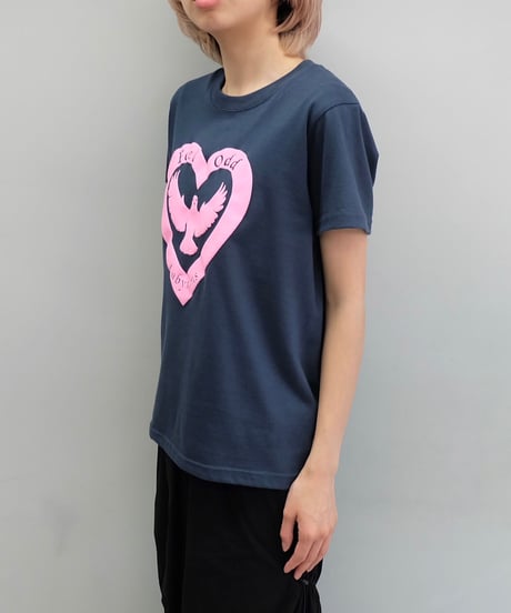 Labyrins   Hart Tshirt  Navy