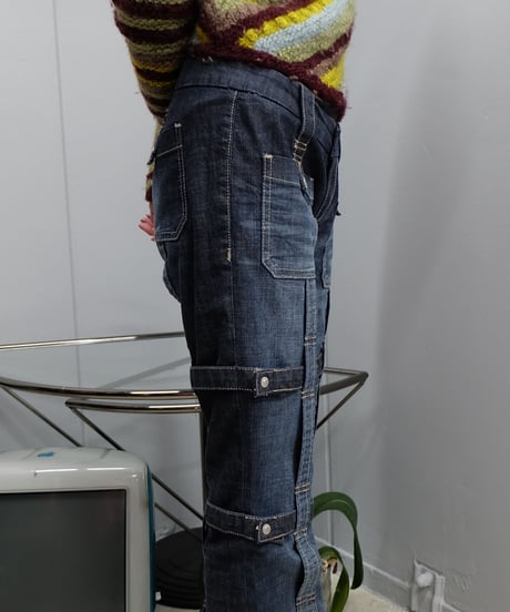 Vintage   Design Denim Pants