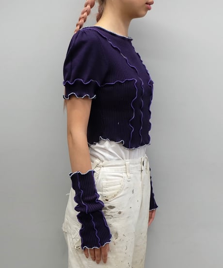 Remake Frill line Arm Tops