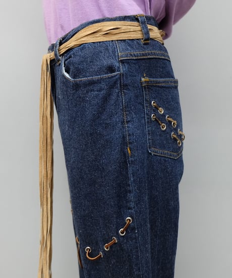 Vintage   Design Denim Pants