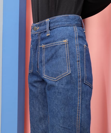Vintage   Denim Wide Pants 2