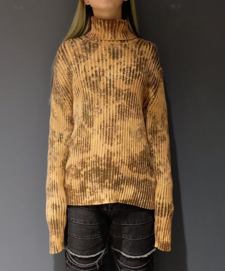 Vintage   Bleach Turtle Knit