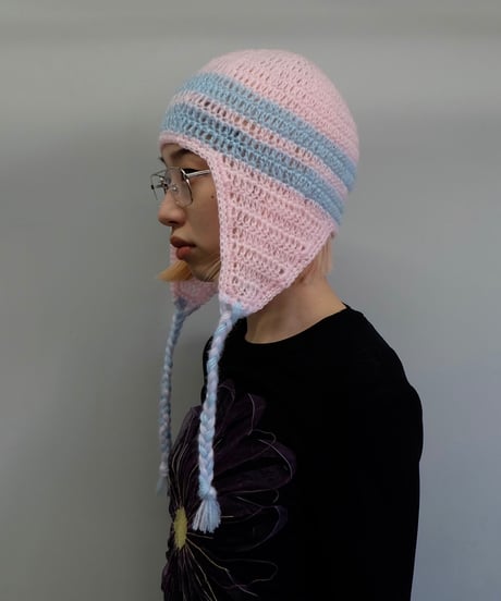 Labyrins   Knit Ear Flap Hat 4
