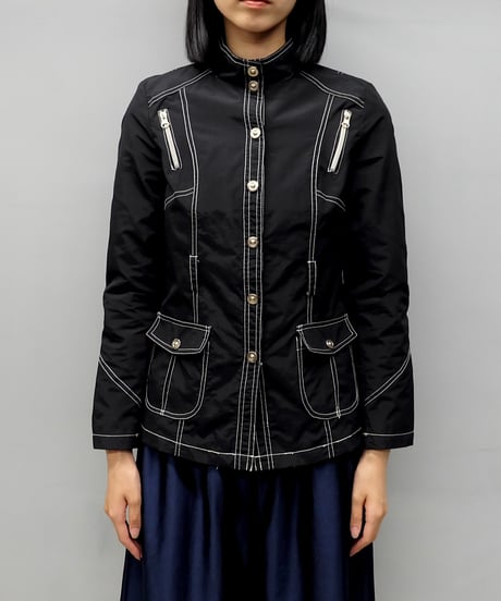 トップス shurry labyrins Labyrins Two Dolphins Zip Hoodie Brown | Shury