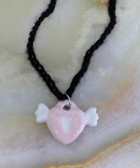 Labyrins x Sugascoop   Ceramic necklace 8