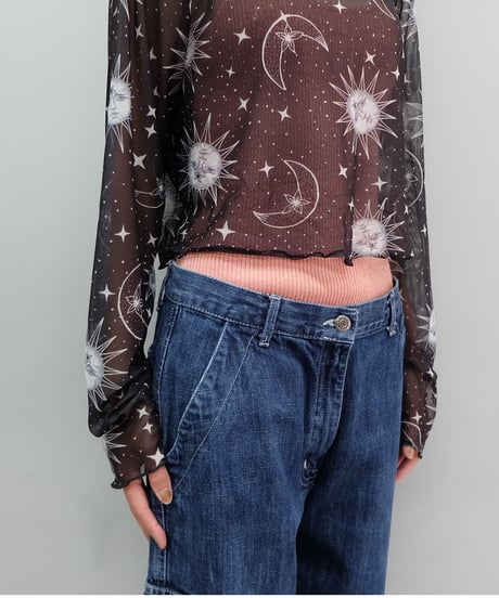Vintage   See-through Tops