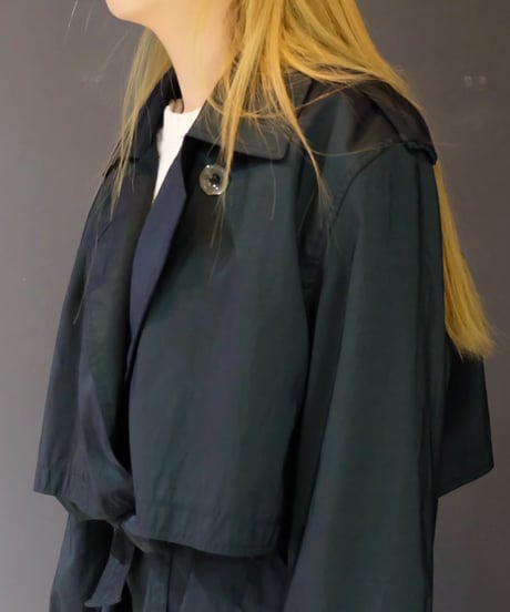 Vintage   Shiny Trench Coat