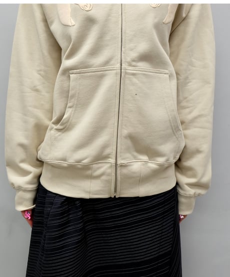 Labyrins Dont Cry Horse Zip Hoodie Sand