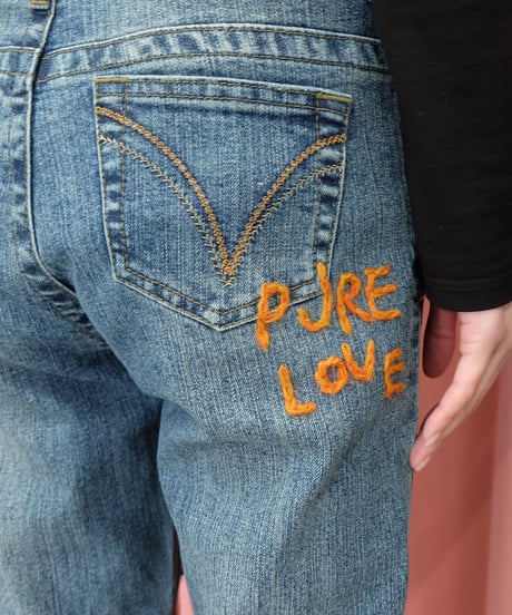 Vintage   Denim Frea Pants