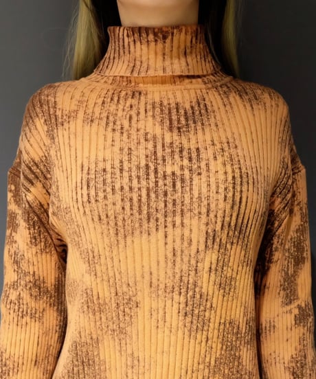 Vintage   Bleach Turtle Knit 2