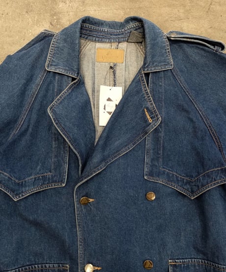 Vintage   Denim Trench Coat