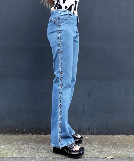 Vintage   Denim Frea Pants 2