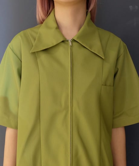 Vintage   Short Sleeve Zip Jacket
