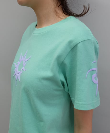 Labyrins  Tribal Tattoo Tshirt Green