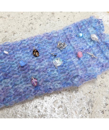 Labyrins Mohair Knit Glove 5