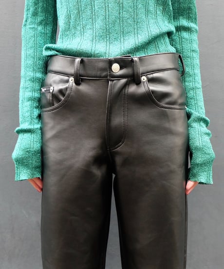 Vintage   Fake Leather Frea Pamts