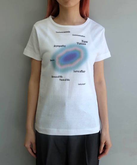 Labyrins   Fuzzy Tshirt  Blue