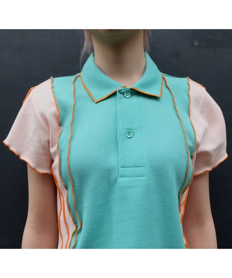 Frill line Poloshirt