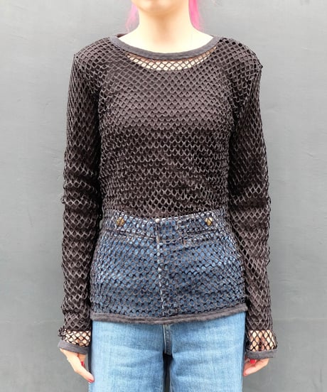 Vintage   Mesh Tops