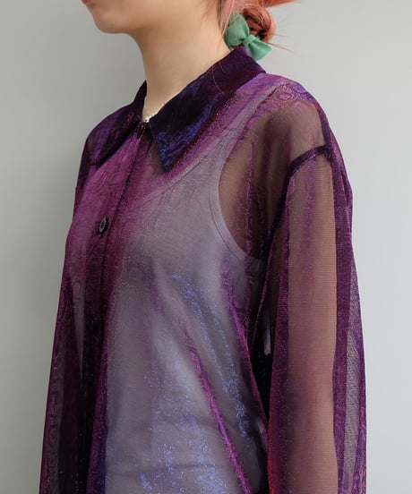 Vintage   See-through Shirt
