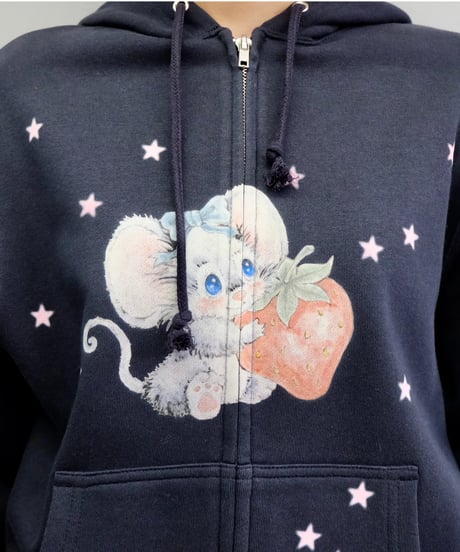 Labyrins x Sugascoop Squeak1 Hoodie  Nvy