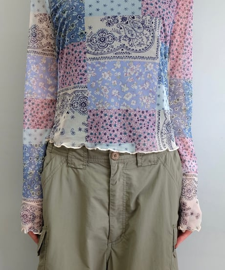 Vintage   See-through Tops