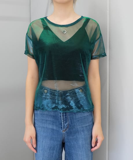 Vintage   see-through Tops