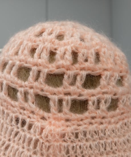 Labyrins   Mohair Knit Hat  Himo