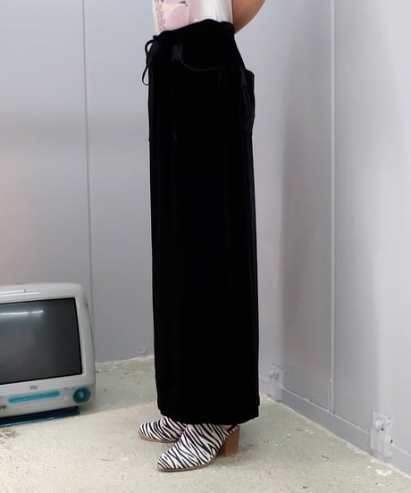 Vintagde   Velours Skirt