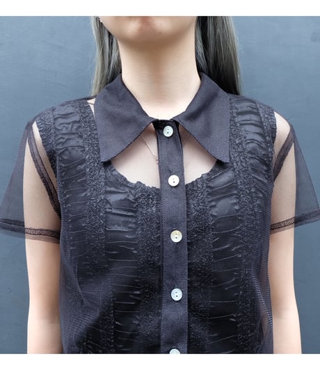 Vintage   See-through Shirt