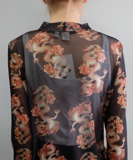 Vintage   See-through Tops
