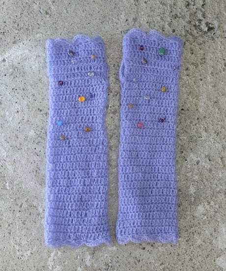 Labyrins Mohair Knit Glove 11