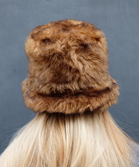 Vintage   Fake Fur Hat 1