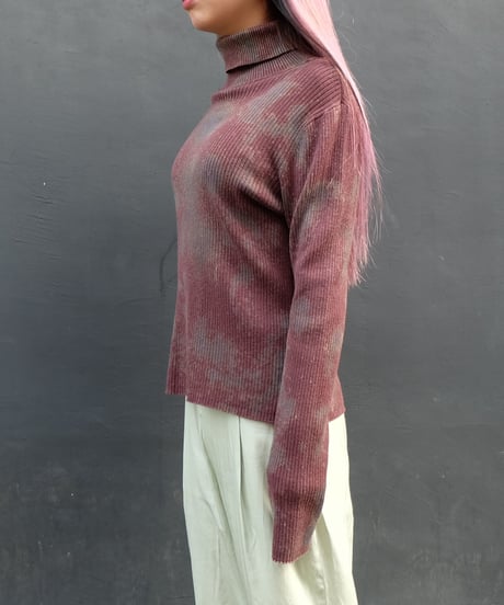 Vintage   Bleach Turtle Knit