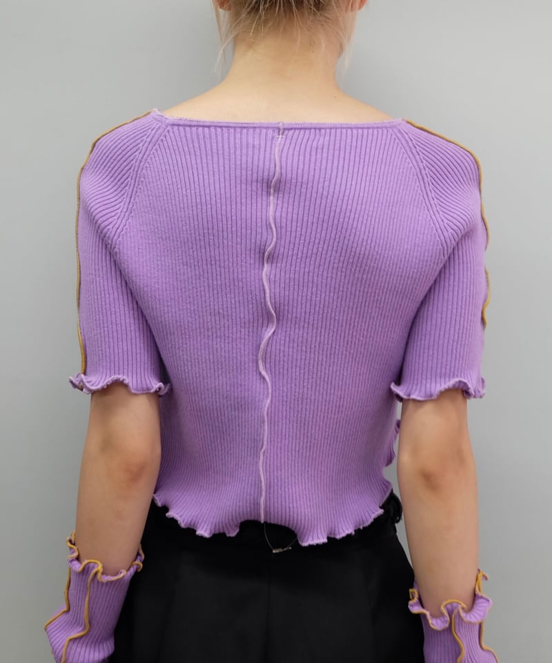 ジャケット・アウター shury tokyo Remake Frill line Arm Tops shury tokyo Remake Frill line Arm Tops