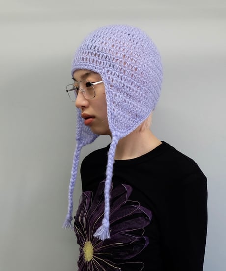 Labyrins   Knit Ear Flap Hat 5