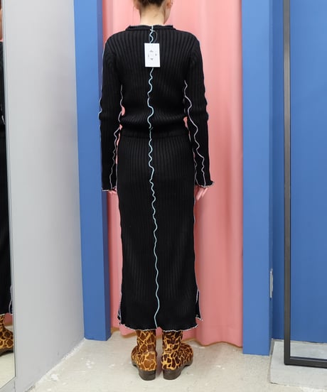 Accessory Knit One-piece