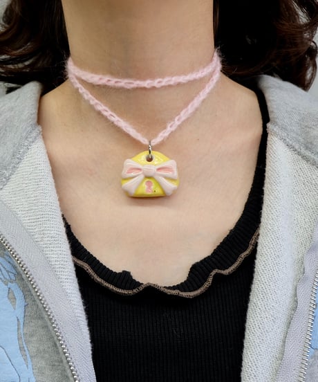 Labyrins x Sugascoop Ceramic necklace 16