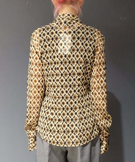 Vintage   See-through Shirt
