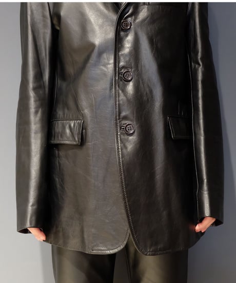 Vintage   Leather Tailored Jacket
