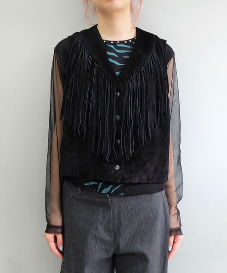 Vintage   Suède Vest