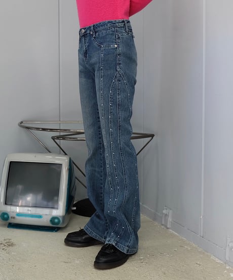 Vintage   Denim Frea Pants