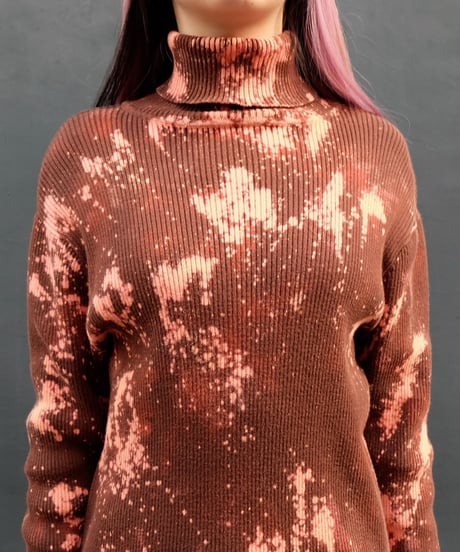 Vintage   Bleach Turtle Knit