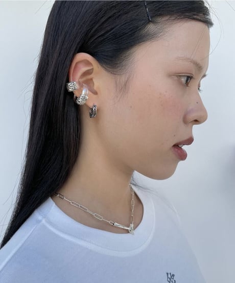 momentel jewelry   clear Earcuff