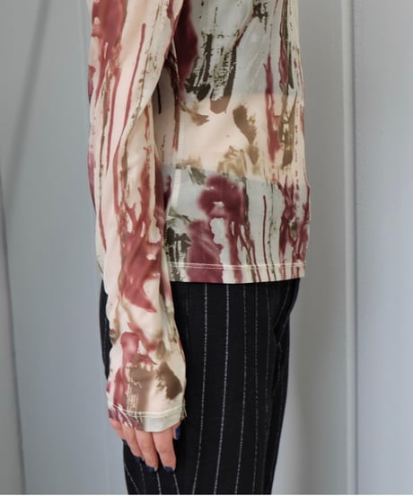 Vintage   see-through Tops