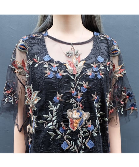 Vintage   See-through Tops