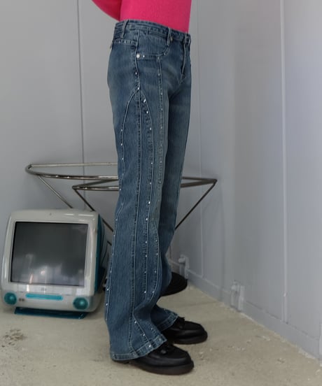 Vintage   Denim Frea Pants