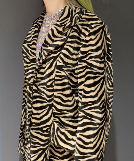 Vintage   Zebra Coat